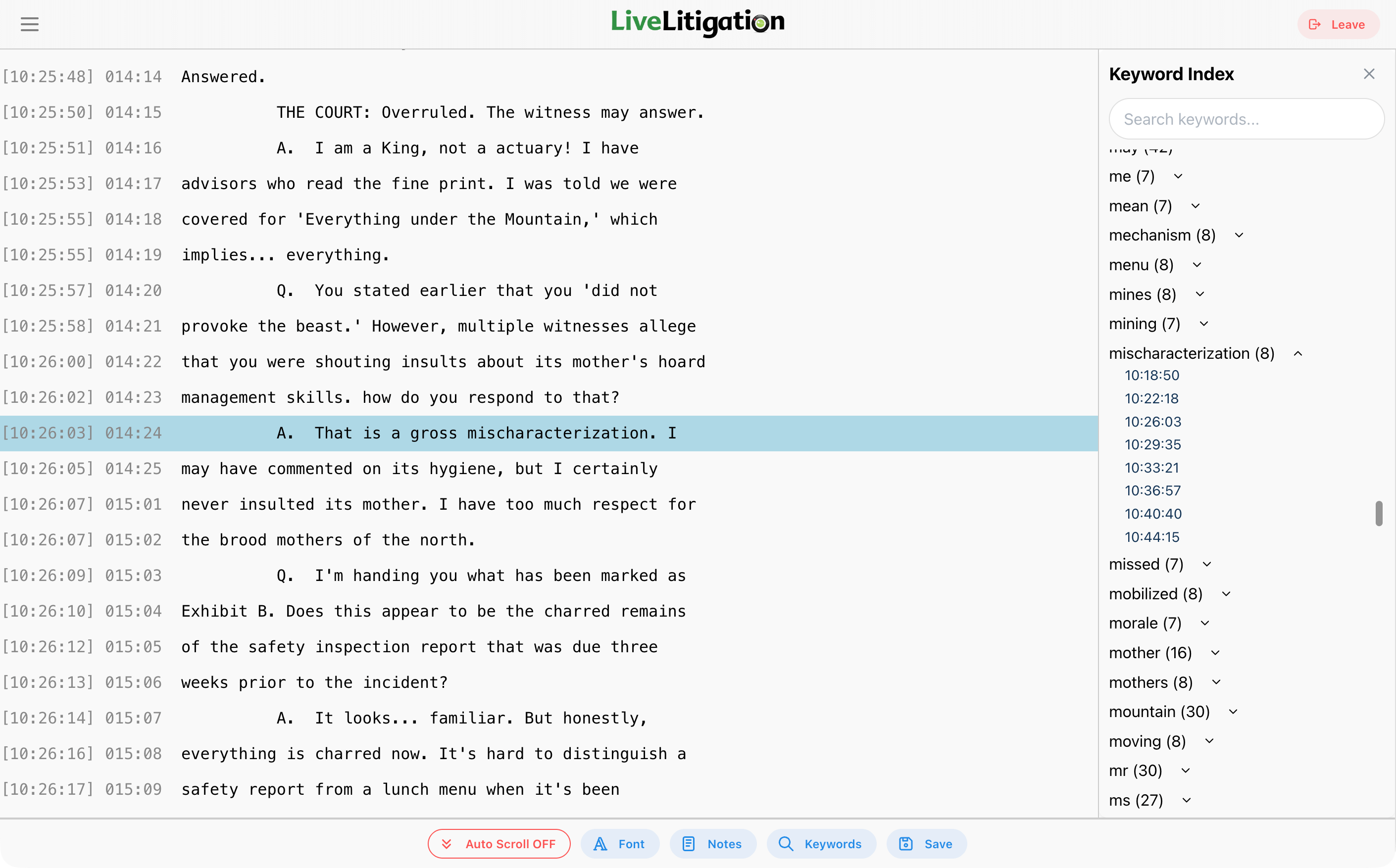 Keyword Search Tool